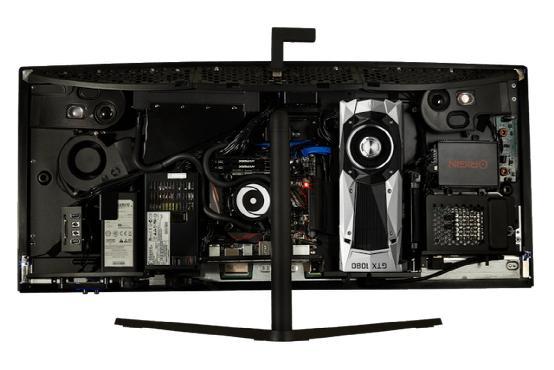 號稱最強(qiáng)一體機(jī)亮相E3 34寸曲面屏幕+GTX 1080